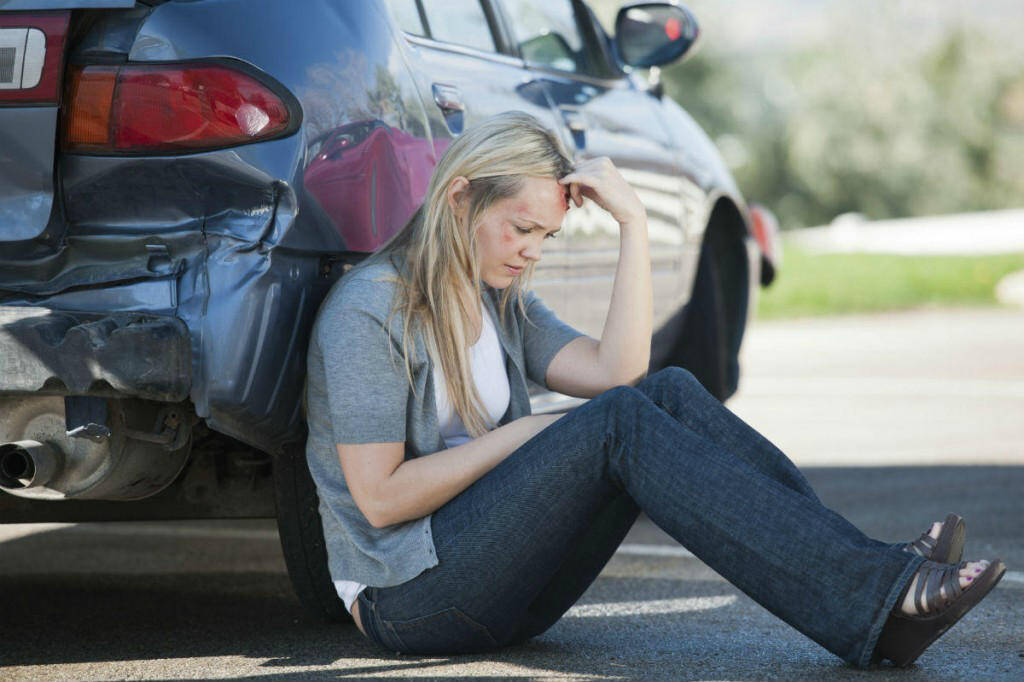 St. Louis hit-and-run accident scene